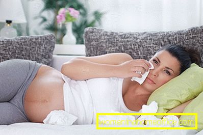 Vasokonstriktorinen nenän tippa raskauden aikana